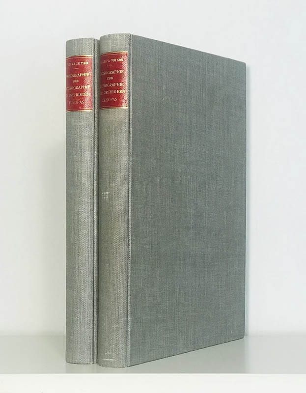 Keller, Gottfried (1873-1945) ; Schlechter, Rudolf (1872-1925) : Monographie und Iconographie der Orchideen Europas und des Mittelmeergebietes. Band I-II [av V]