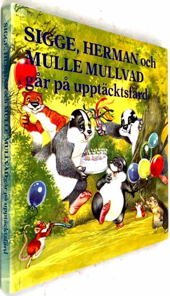 Kincaid, Lucy ; Kincaid, Eric ; Nyman, Karin : Sigge, Herman och Mulle Mullvad går på upptäcktsfärd
