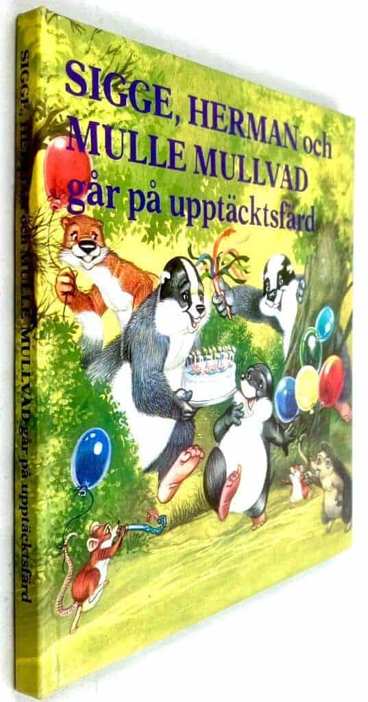 Kincaid, Lucy ; Kincaid, Eric ; Nyman, Karin : Sigge, Herman och Mulle Mullvad går på upptäcktsfärd
