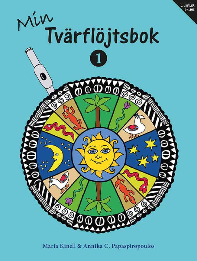 Kinéll, Maria ; Papaspiropoulos, Annika C. : Min tvärflöjtsbok 1 ljudfiler online