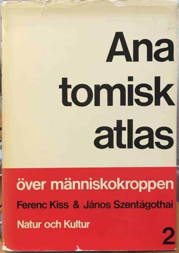 Kiss, Ferenc ; Szentágothai, János ; Grant, Gunnar : Anatomisk atlas över människokroppen, del 2.