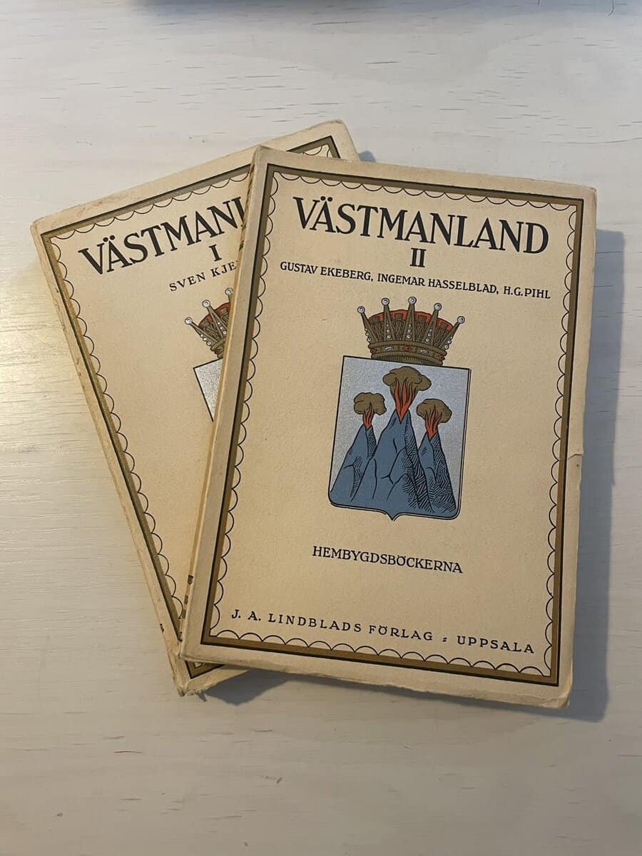 Kjersén, Sven; Ekeberg, Gustav : Västmanland I-II (1-2)