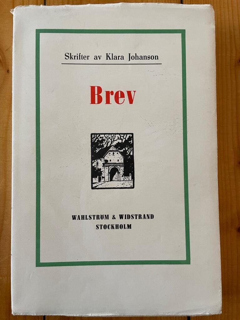 Klara Johanson : Brev