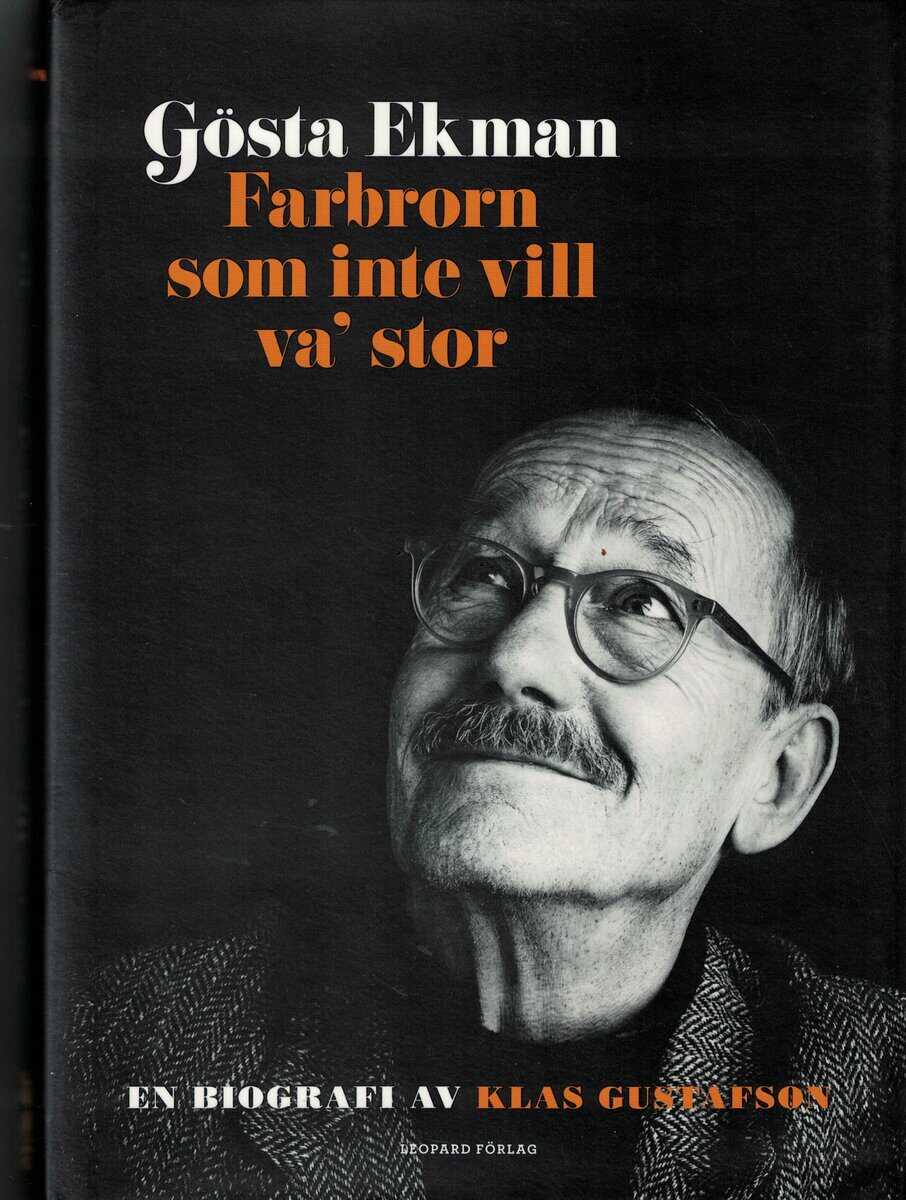 Klas Gustafson : Gösta Ekman