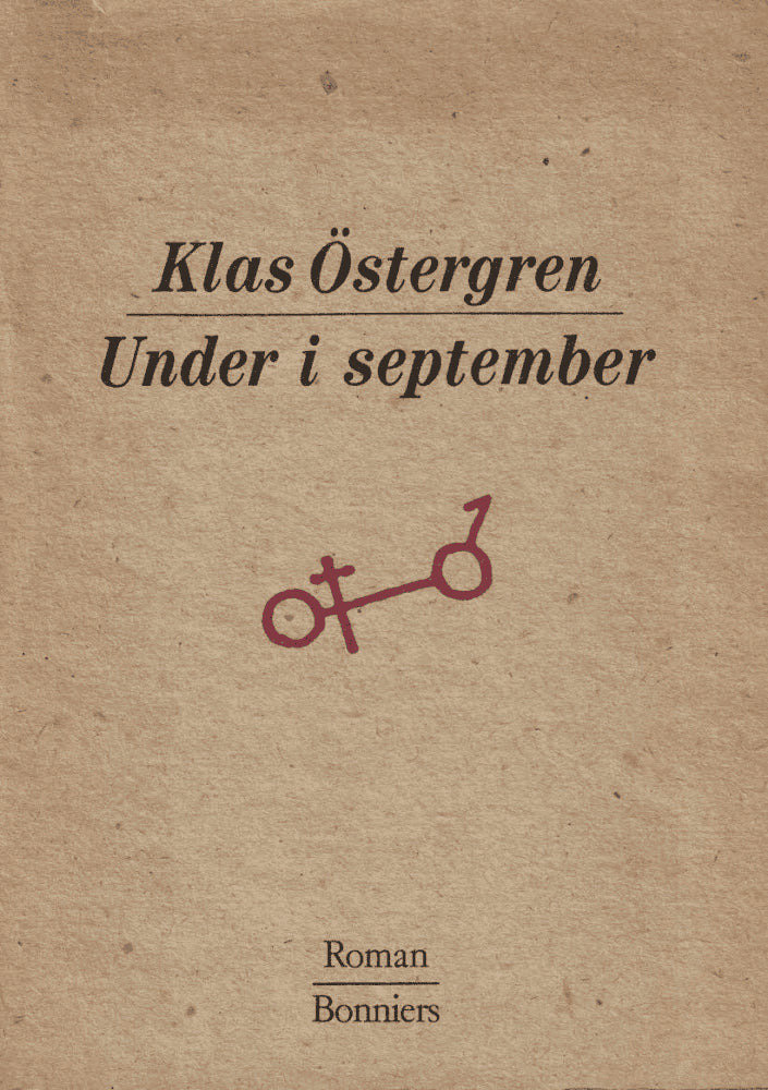 Klas Östergren : Under i september