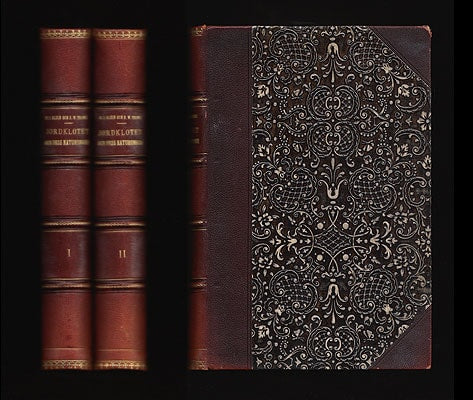 Klein, H. J. (Hermann Joseph, 1844-1914) ; Thomé, O. W. (Otto Wilhelm, 1840-1925) : Jordklotet och dess naturunder. Dess land och vatten, dess luftkrets och dess organiska lif. Förra-Senare delen (I-II). Med illustrationer och kartor (komplett)