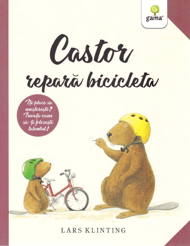 Klinting, Lars ; Klinting, Lars : Castor repara bicicleta