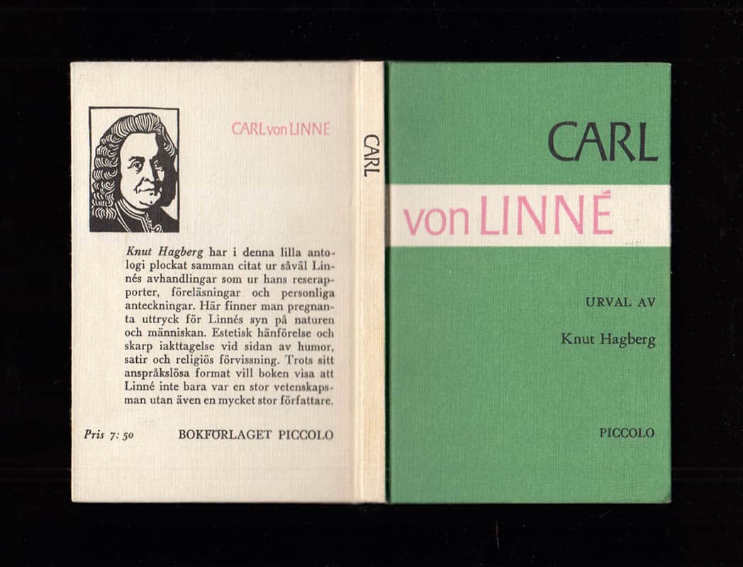 Knut Hagberg : Carl von Linné. Urval av Knut Hagberg