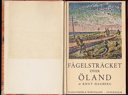 Knut Hagberg : Fågelsträcket över Öland