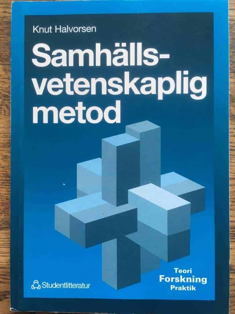 Knut Halvorsen : Samhällsvetenskaplig metod