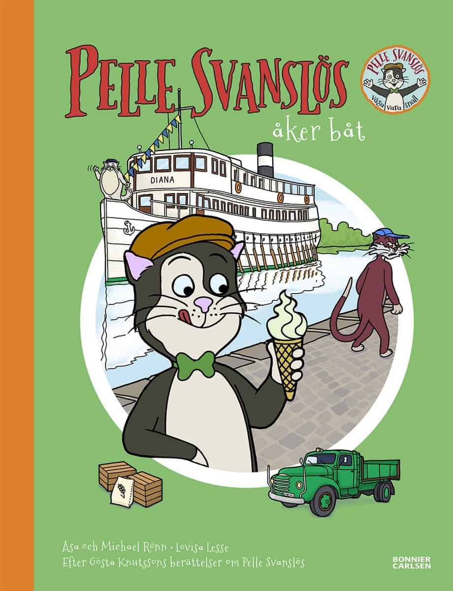 Knutsson, Gösta; Rönn, Åsa; Rönn, Michael : Pelle Svanslös åker båt