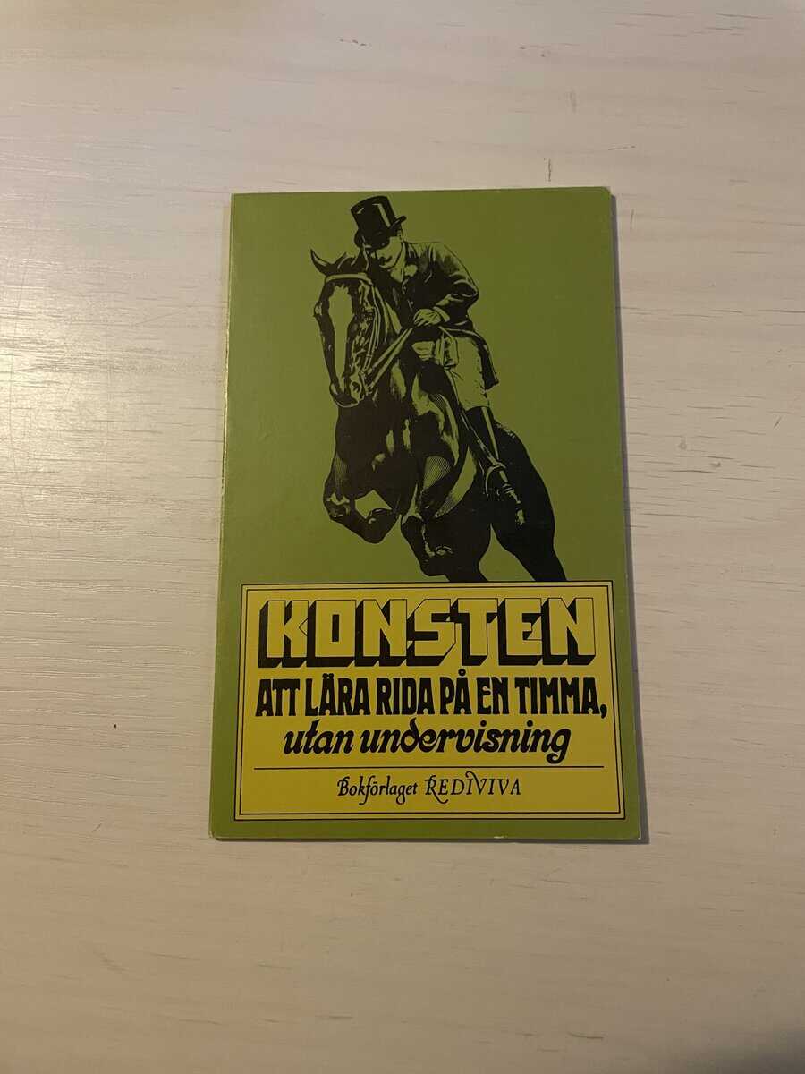 Konsten att lära rida på en timma