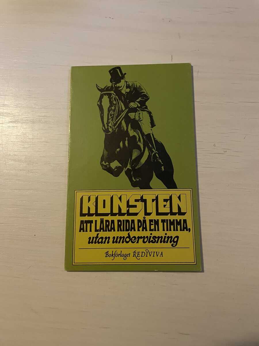 Konsten att lära rida på en timma