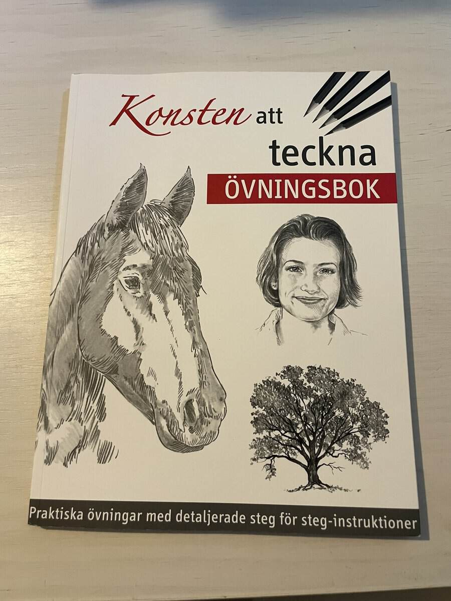 Konsten att teckna [praktiska övningar med detaljerade steg för steg-instruktioner] - Övningsbok