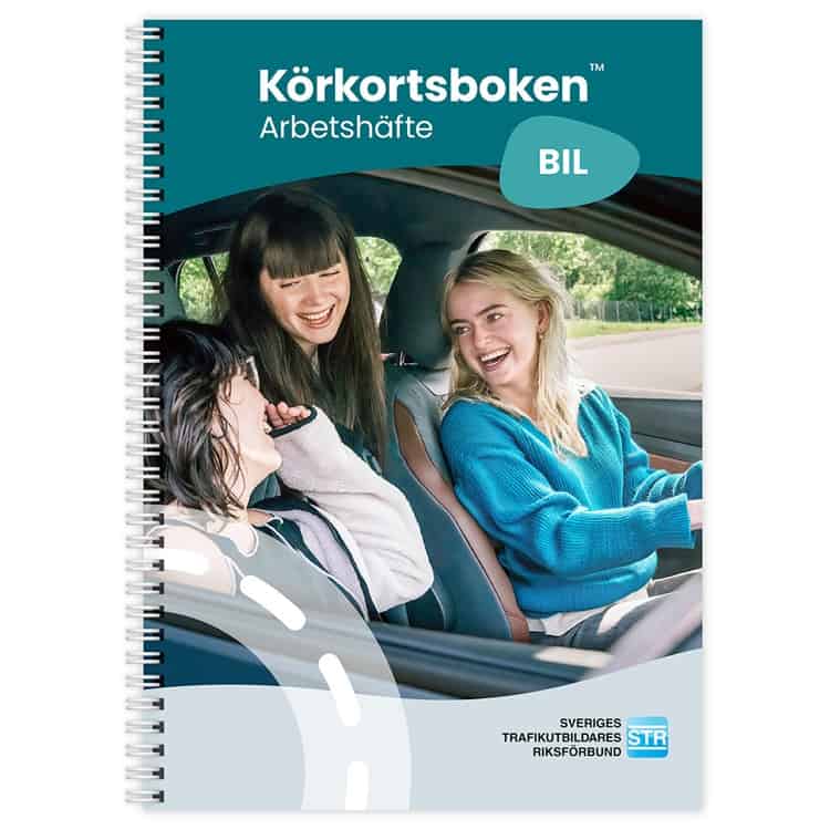 Körkortsboken™ bil arbetshäfte