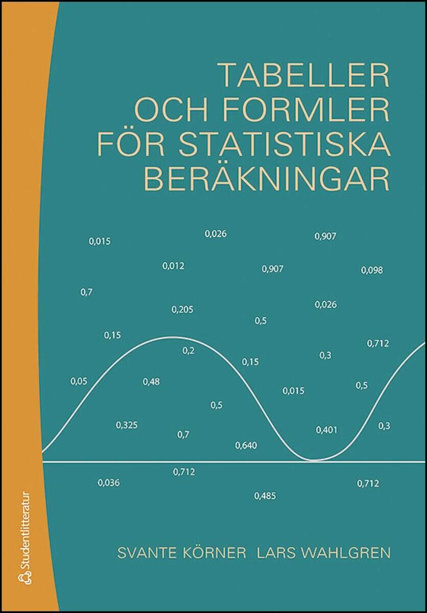 Körner, Svante ; Wahlgren, Lars : Tabeller och formler för statistiska beräkningar