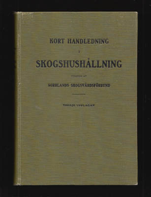 Kort handledning i skogshushållning