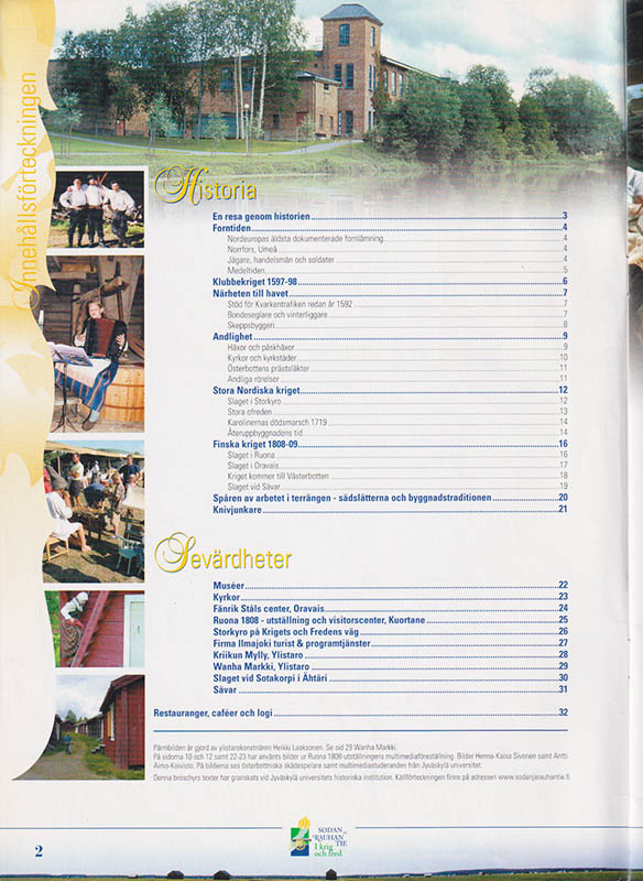 Krigets väg och fredens. Resor genom tid och plats i Österbotten och Västerbotten