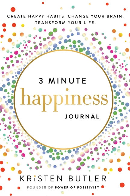 Kristen Butler : 3 Minute Happiness Journal