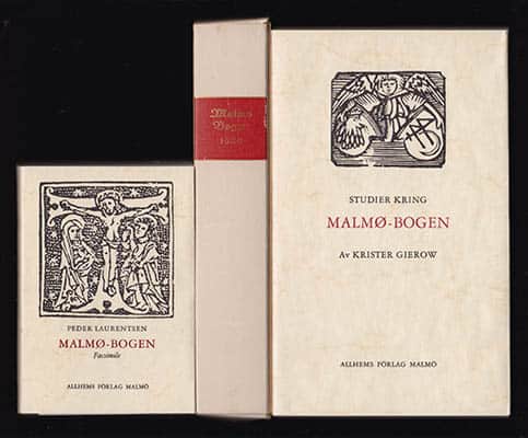 Krister Gierow : Malmø-bogen (facsimile)
