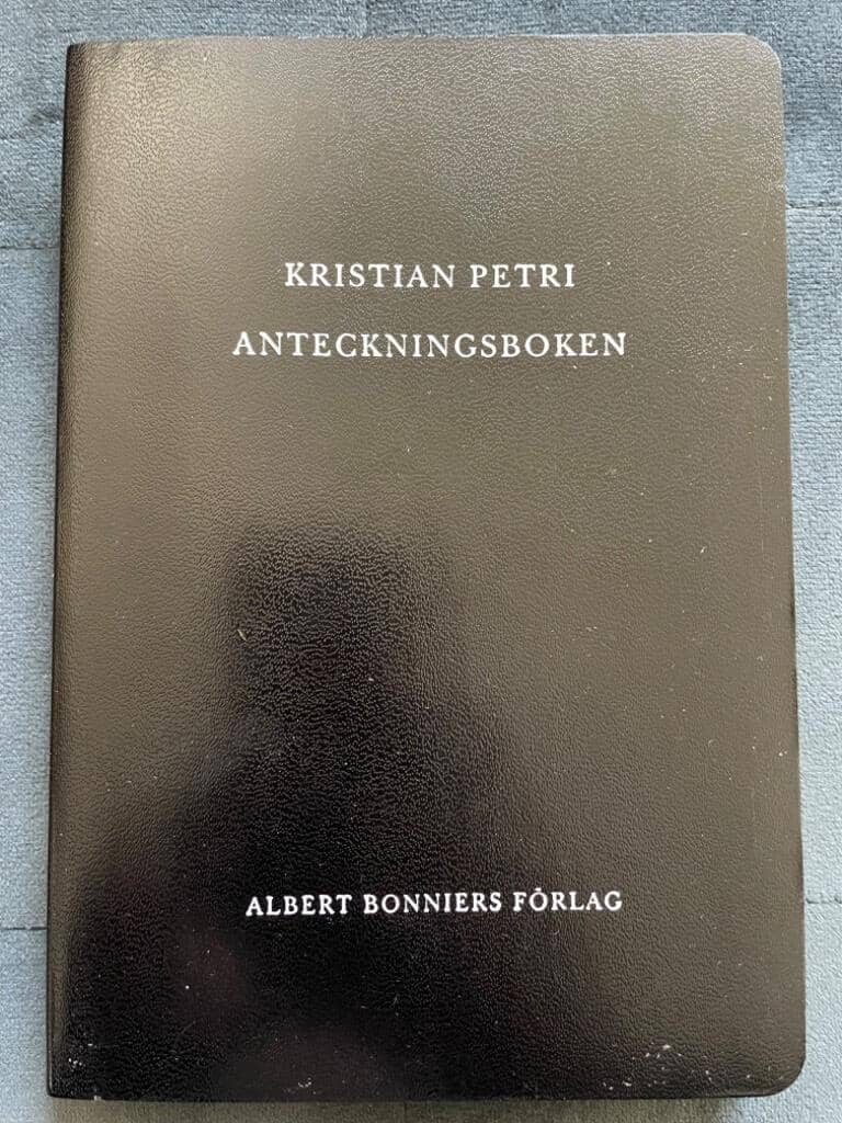 Kristian Petri : Anteckningsboken