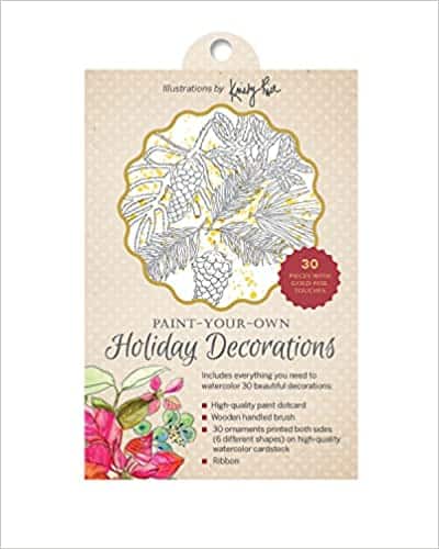 Kristy Rice : Paint-Your-Own Holiday Decorations