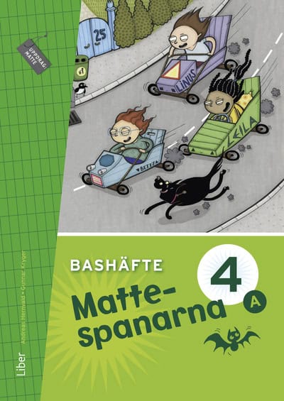 Kryger, Gunnar ; Hernvald, Andreas ; Persson, Hans ; Zetterqvist, Lena : Mattespanarna 4A Bashäfte
