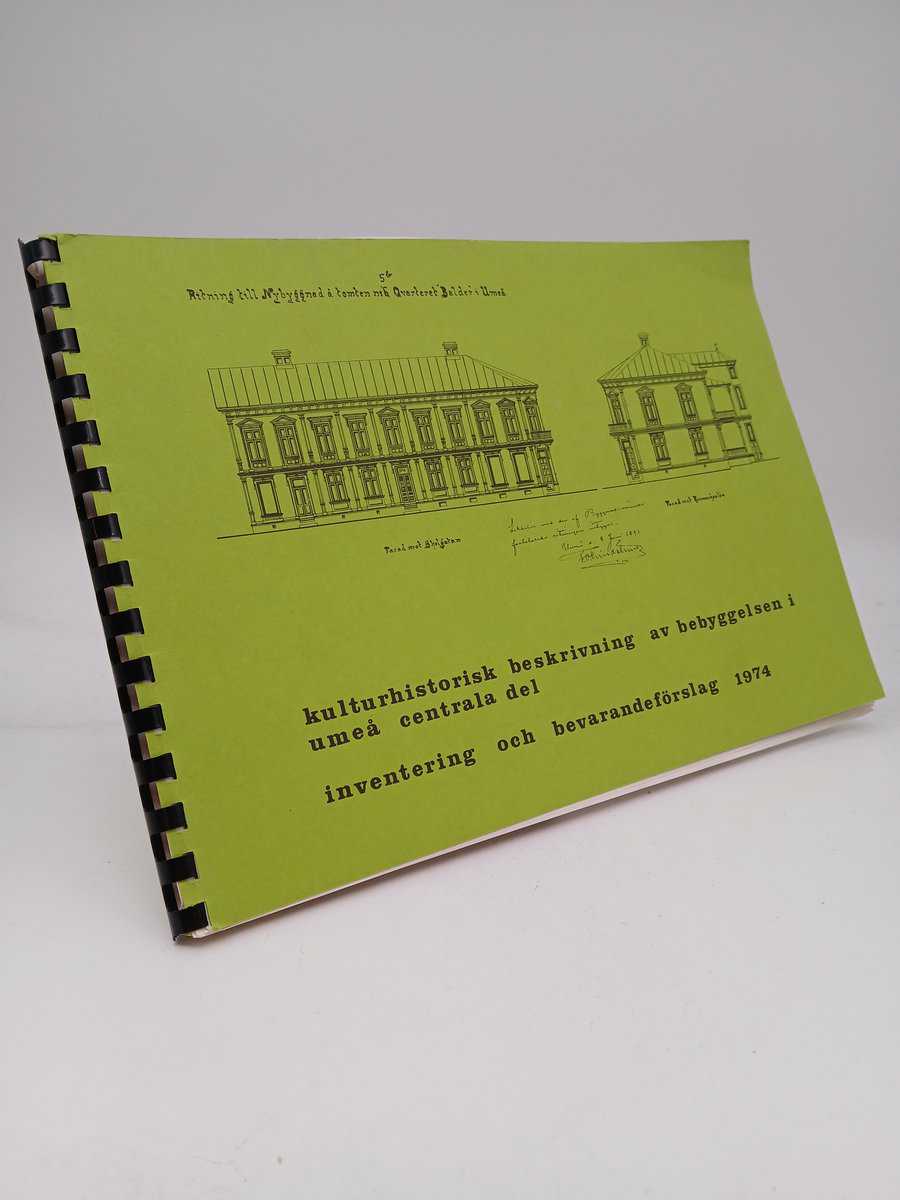 Kulturhistorisk beskrivning av Umeå centrala del
