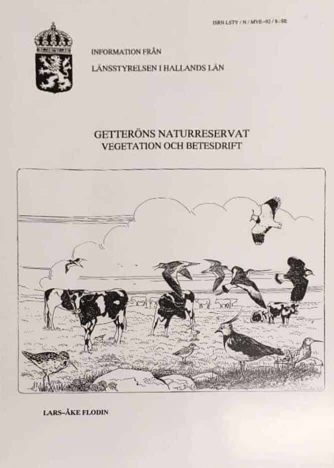 L-Å Flodin : Getteröns naturreservat - vegetation och betesdrift