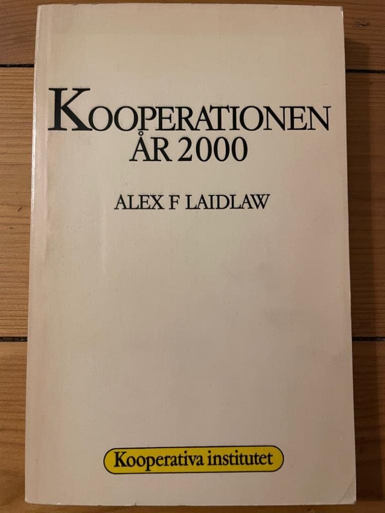 Laidlaw, Alex F. ; Berggren, Karl-Erik ; Fardell, Elsa : Kooperationen år 2000