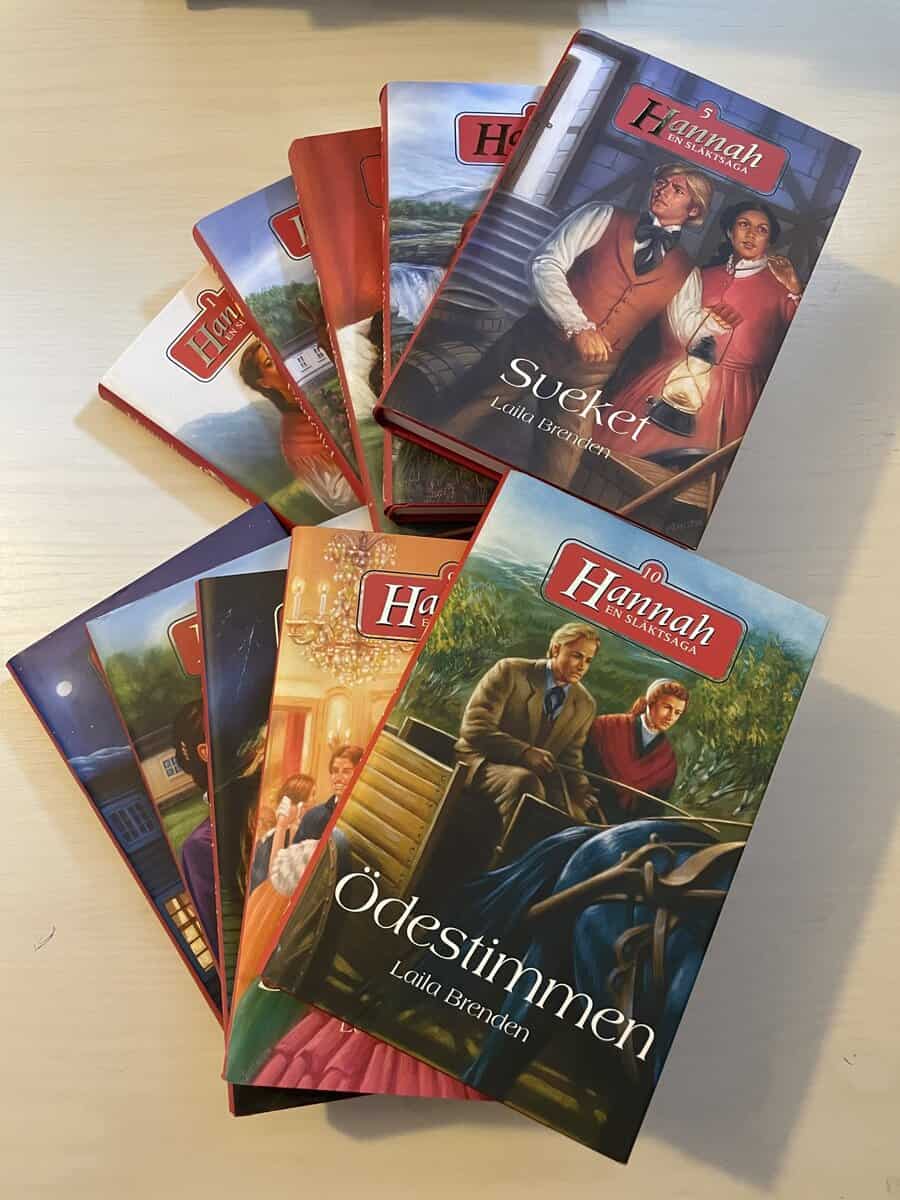 Laila Brenden : Hannah en släktsaga 1-10