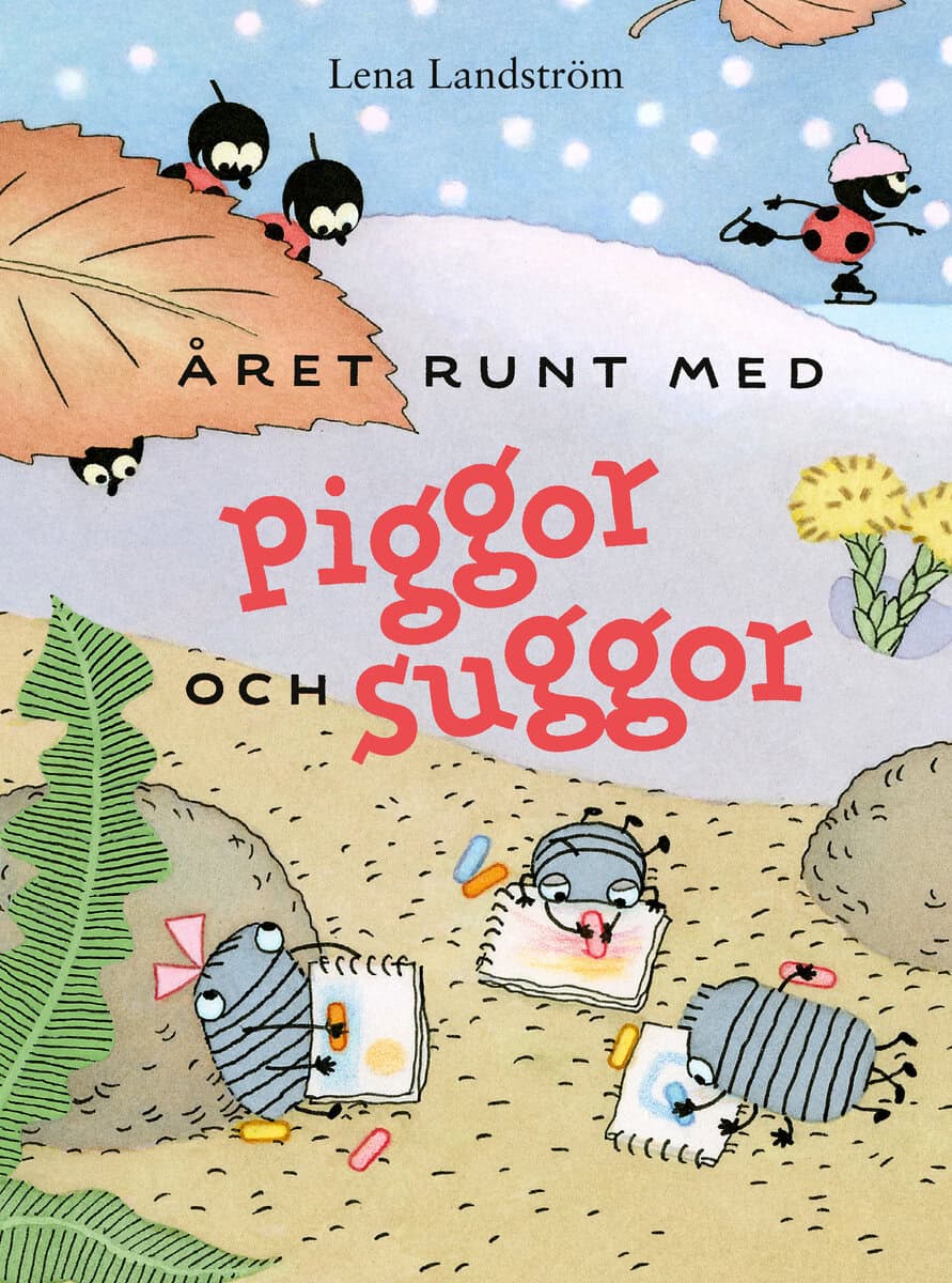 Landström, Lena ; Landström, Olof : Året runt med piggor och suggor