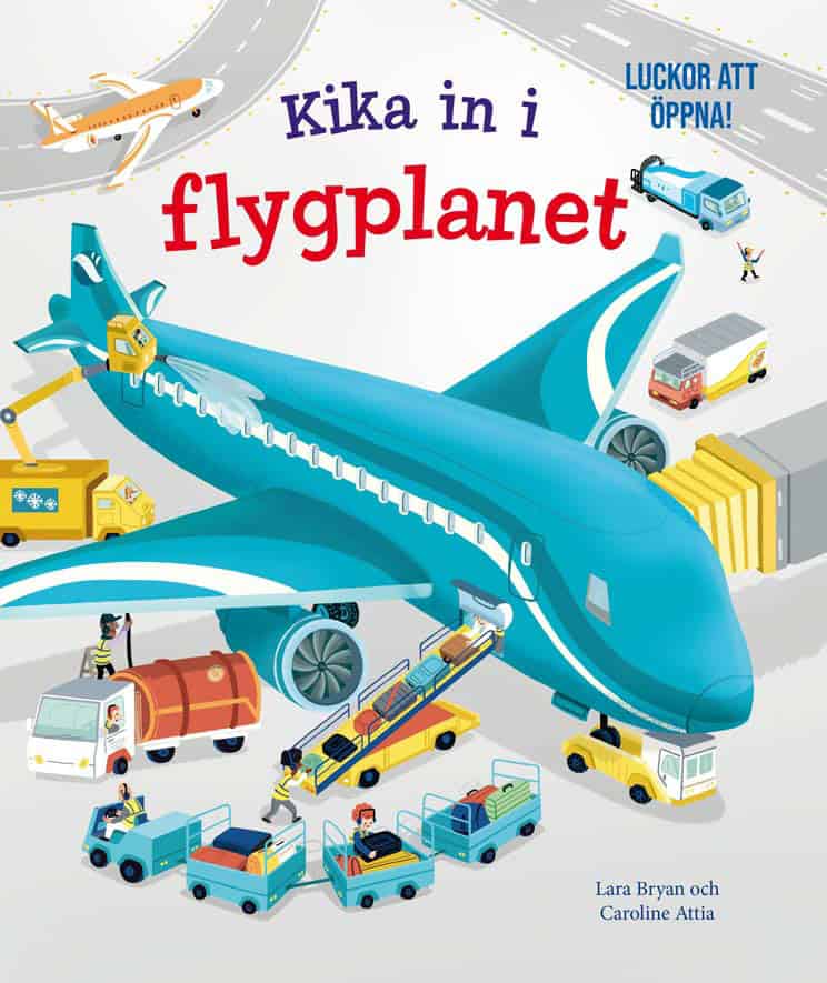 Lara Bryan : Kika in i flygplanet
