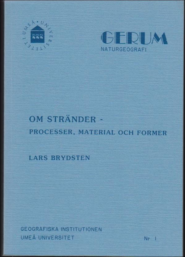 Lars Brydsten : Om stränder