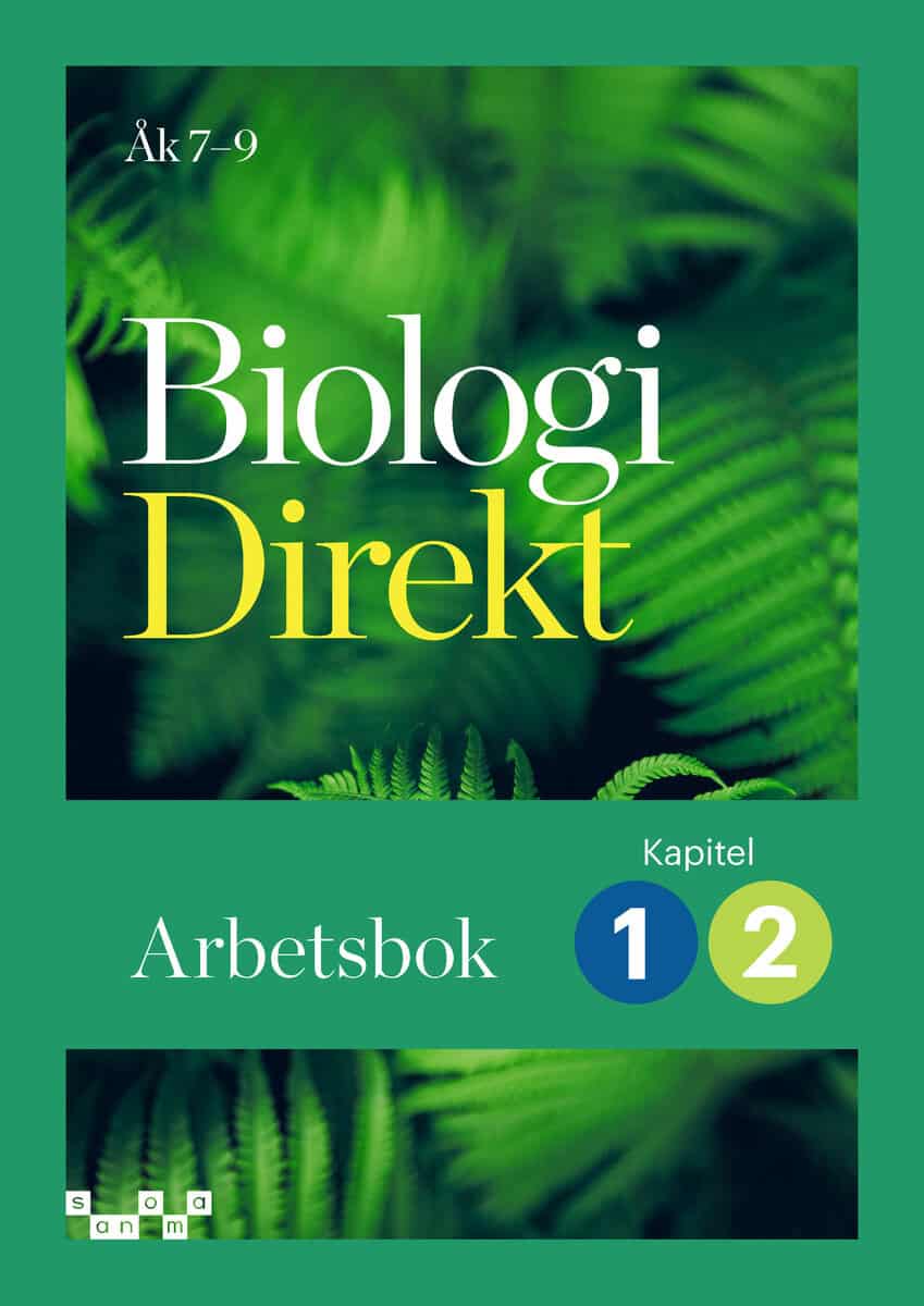 Lars Erik Andersson : Biologi Direkt Arbetsbok, kapitel 1-2 (5-pack)