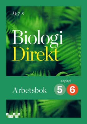 Lars Erik Andersson : Biologi Direkt Arbetsbok, kapitel 5-6 (5-pack)