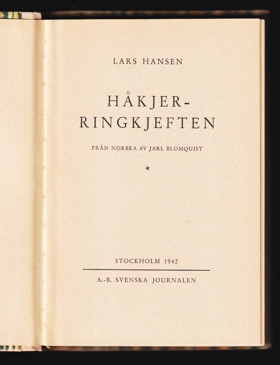 Lars Hansen : Håkjerringkjeften