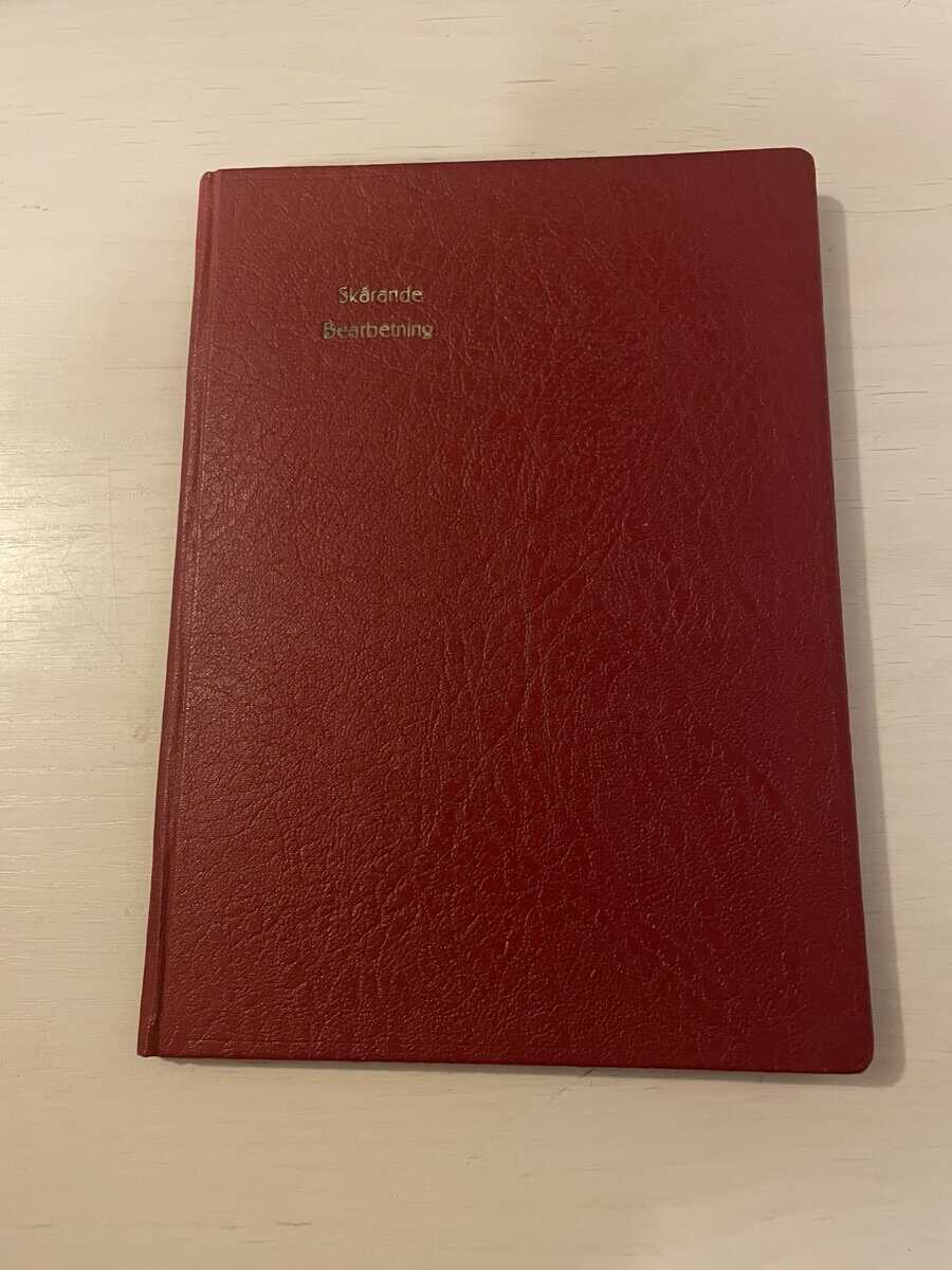 Lars-Herman Larsson : Skärande bearbetning