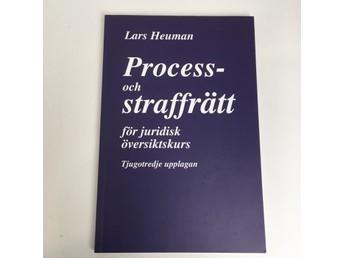 Lars Heuman : Process- och straffrätt för juridisk översiktskurs