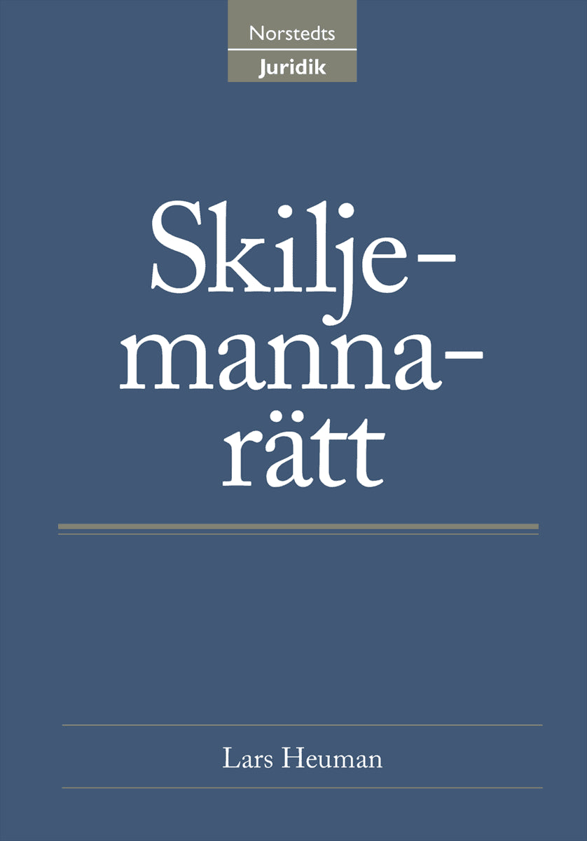 Lars Heuman : Skiljemannarätt