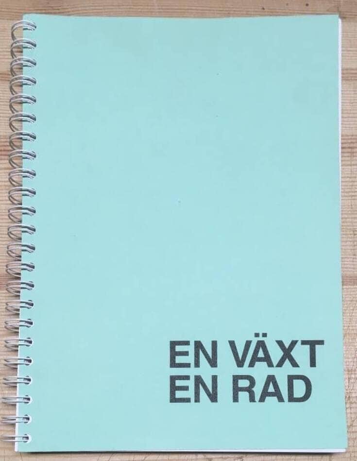 Lars m fl Kedenius : En växt en rad