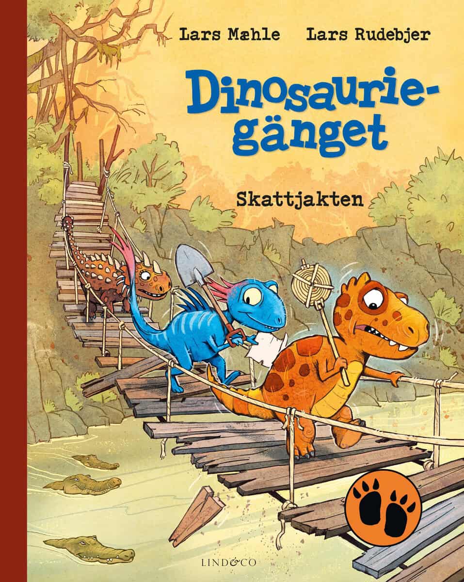 Lars Mæhle : Dinosauriegänget. Skattjakten