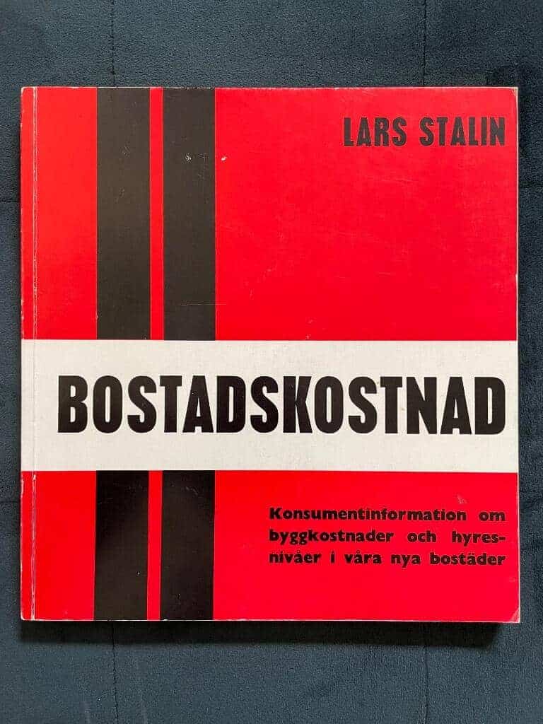 Lars Stalin : Bostadskostnad