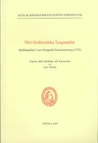 Lars Wollin : Thet Gothlendska Tungomålet