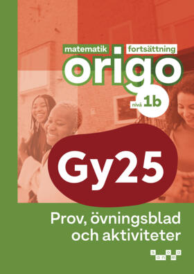 Larson, Niclas ; Dufåker, Daniel ; Reuterswärd, Emelie : Matematik Origo forts nivå 1b Prov, övningsblad, akt. (pdf)