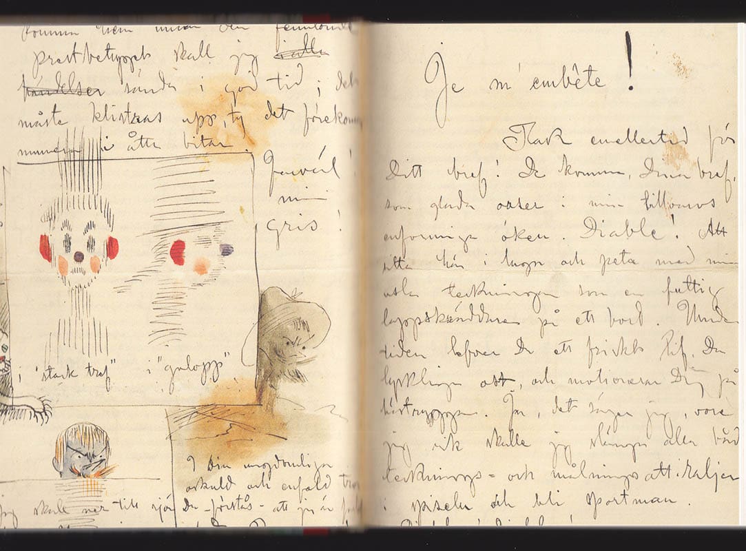 [Larsson, Karin (1859-1928) ; Larsson, Carl (1853-1919)]. Gedin, Per I : Karin! Karin! Karin! Min engel!