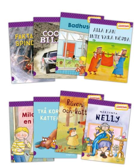 Läsresan nivåbokspaket 3 volym 1