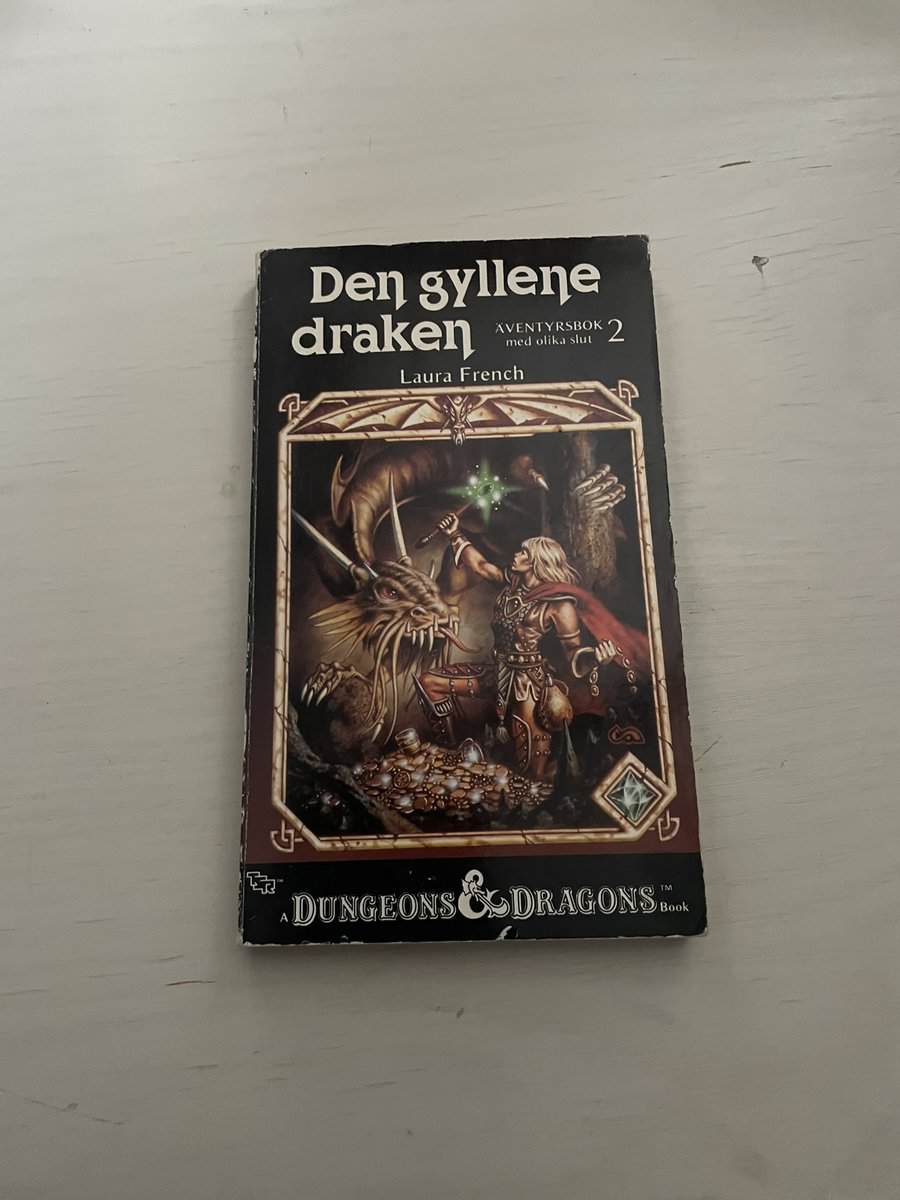 Laura French : Den gyllene draken - Dungeons & Dragons äventyrsbok med olika slut 2