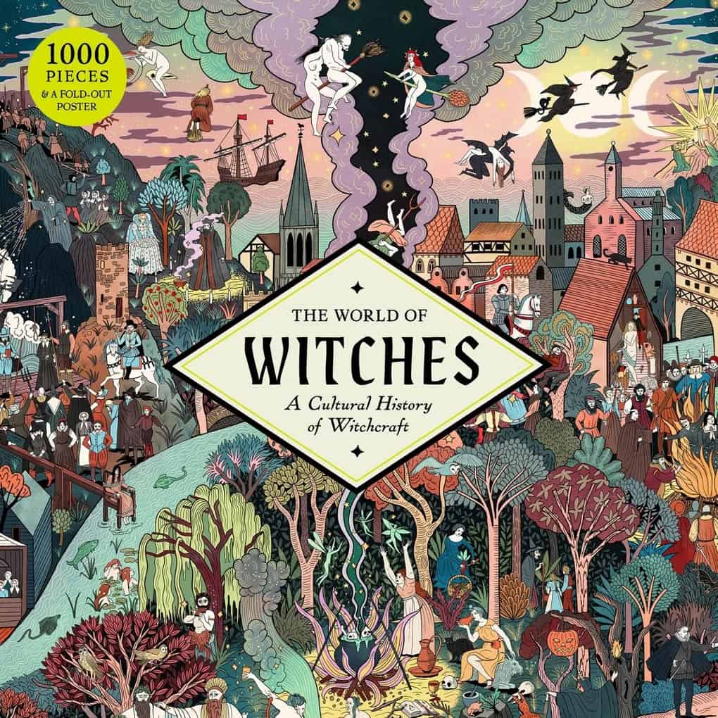 Laura Kounine : Pussel The World of Witches 1000 bitar
