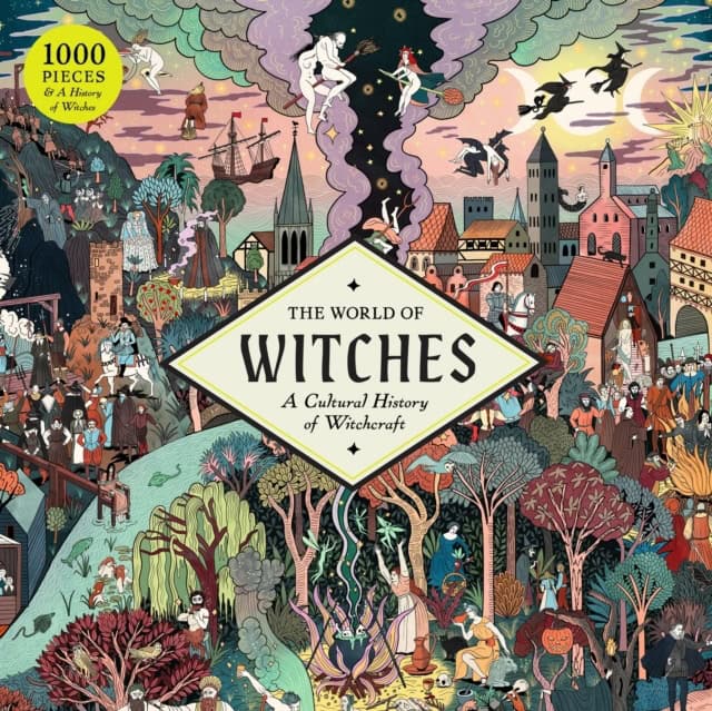 Laura Kounine : Pussel The World of Witches 1000 bitar